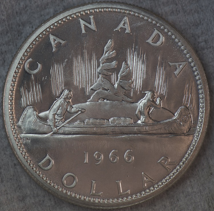 1966-Large-Bead-Canadian-Silver-Dollar