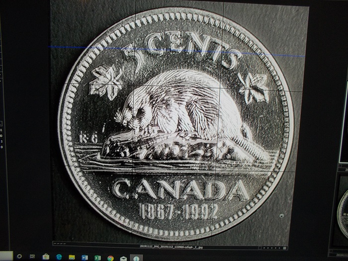 1992-Type-2-Nickel:-Re-Engraved-Beaver