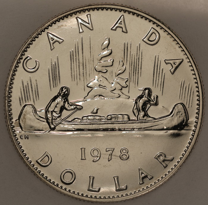 1978-Canada-One-Dollar-Limb-On-Island