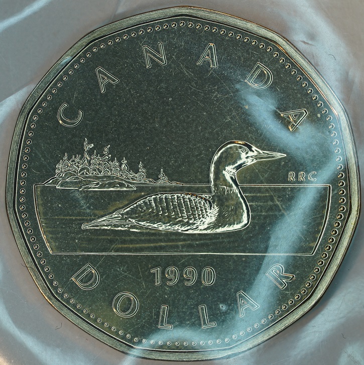 1990-Canada-Loonie-Proof-Like