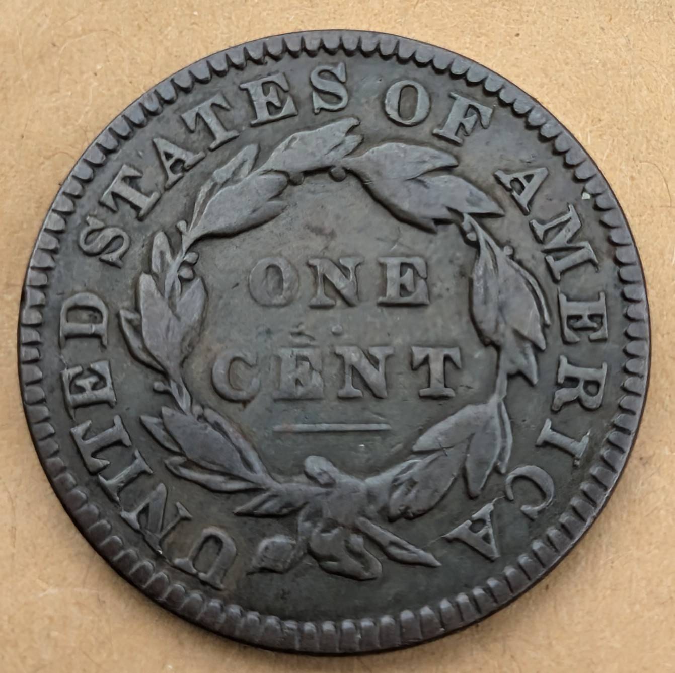 1833-Large-Cent-Grade-And-N-Variety-Appears-To-Be-Scarce-N4