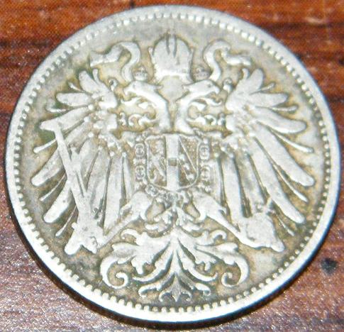 1895-Double-Headed-Eagle-20-Unknowns-|-Austria-20-Heller