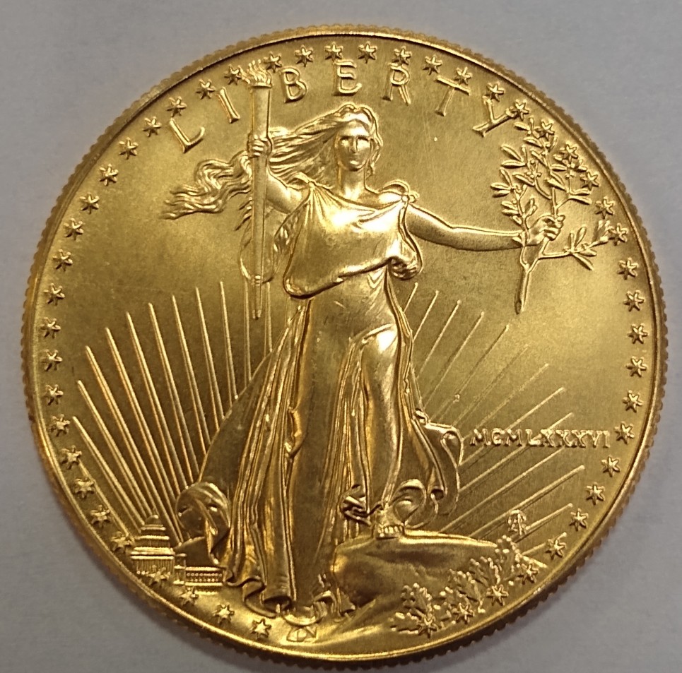 1986-One-Ounce-American-Gold-Eagle-At-Spot;-Any-Authenticity-Concerns?