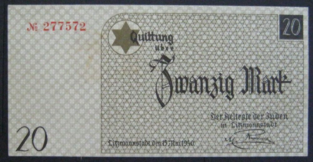 Litzmannstadt-And-Theresienstadt-Banknotes