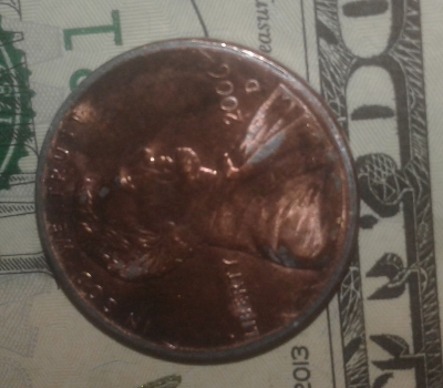 Hi,-I'm-Curious-About-The-Discoloration-On-This-Penny.