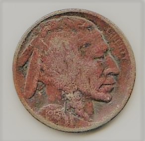 1913-Buffalo-Nickel-Badly-Corroded-And-Damaged