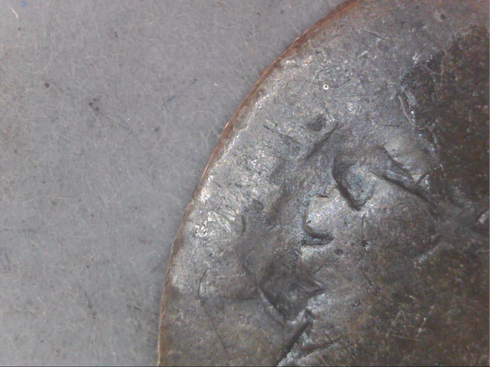 Unidentified-Silver-Coin--1700's?-Small-With--Letters-