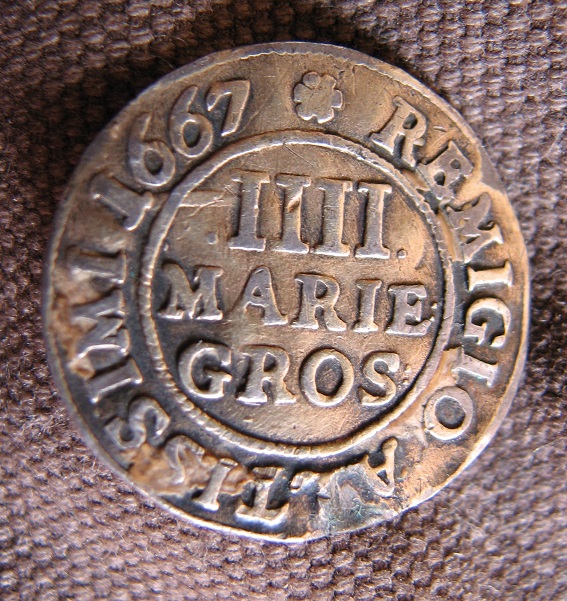 1667-4-Mariengroschen-German-States-Wildman