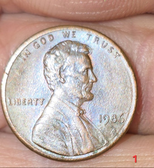 1986-Penny-Possible-Object-Pressed-Onto-Reverse-Site-Under-
