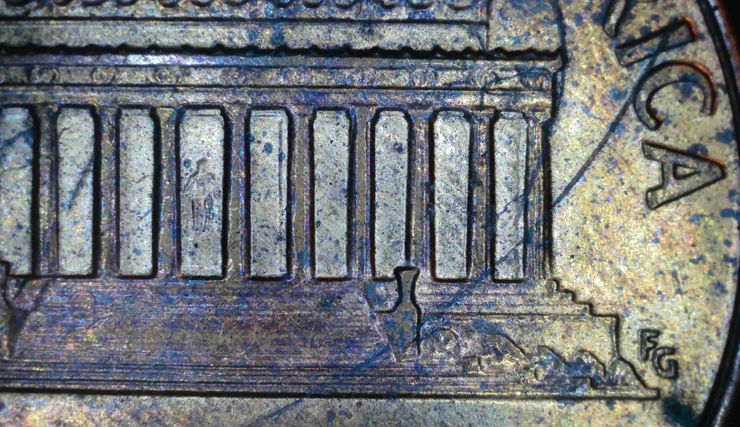 2003-Lincoln-Penny-Strike-Through-Hair