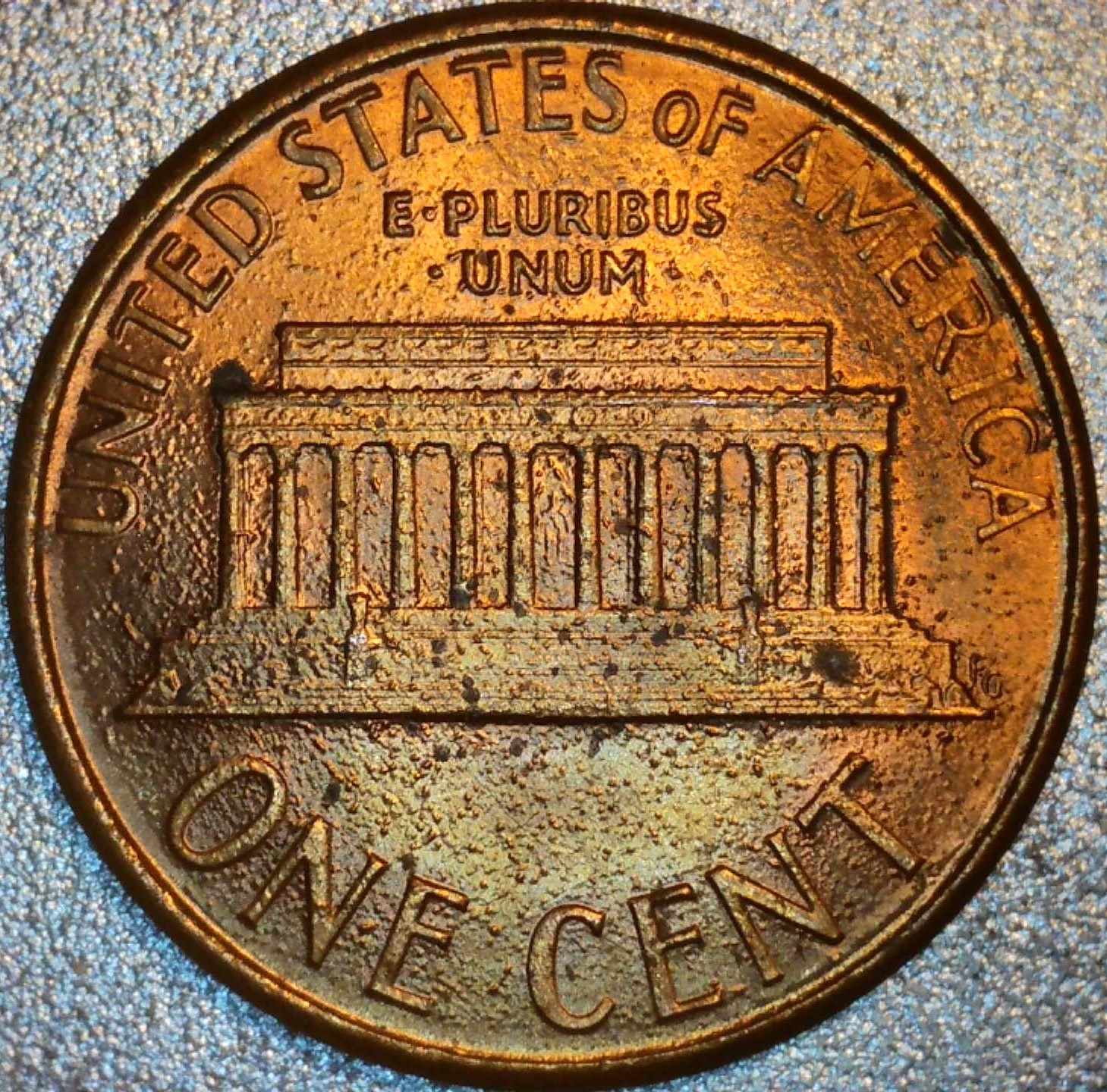 1987-D-Lincoln-Cent-Extreme-Gas-Bubbles