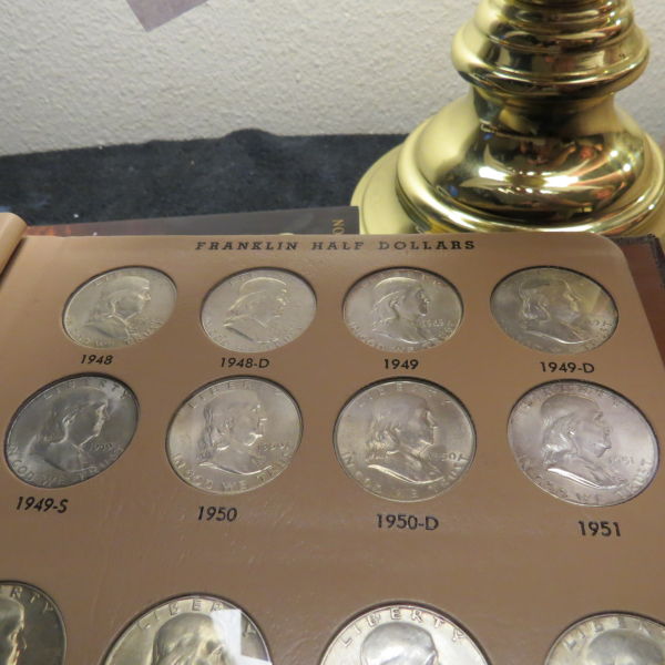 Franklin-Half-Dollars-In-Dansco-Pics-Up