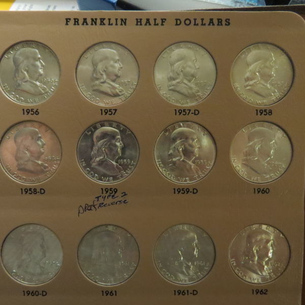 Franklin-Half-Dollars-In-Dansco-Pics-Up