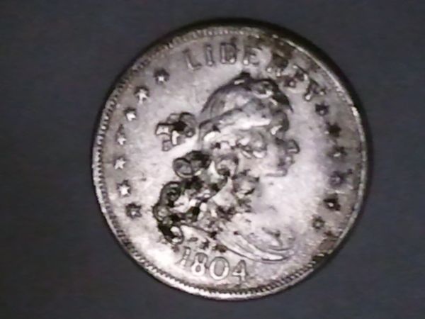 Bust-Dollars-1804-Draped-Bust,-Heraldic-Eagle-Reverse