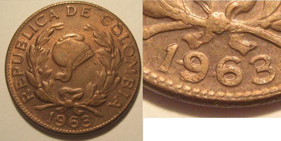 Mexico-50-C-1980,-Colombia-1-C-1966,-Italy-500-Liras-1991