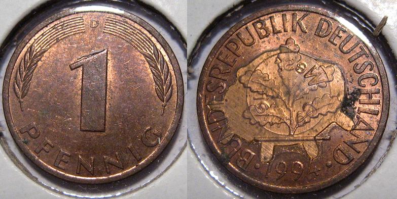 1-Pfennig-1994