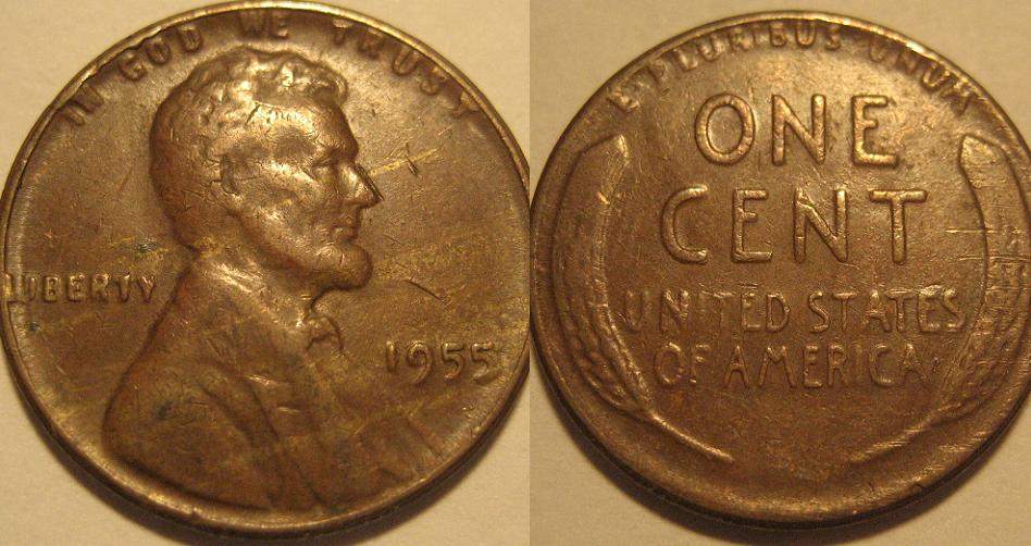 1955-Lincoln-Wheat-Cent-Is-It-A-Doubled-Die?