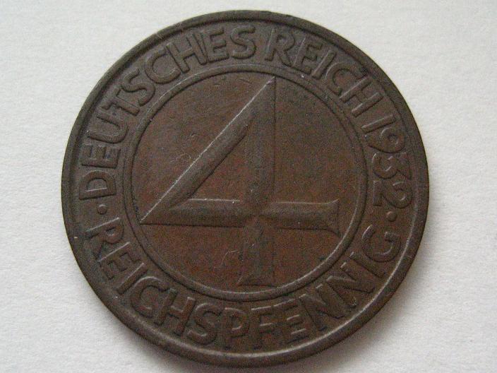 2-Germany,-Weimar-Error-Coins-1922-1932-And-One-Russian-1941