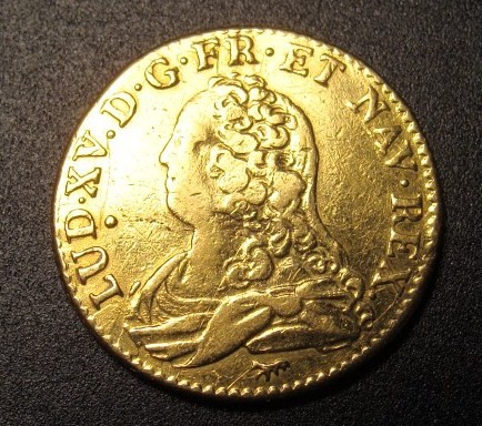 France-1730-|-Gold-Louis-D'or