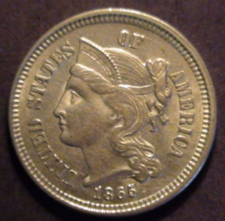 1865-Nickel-Three-Cent