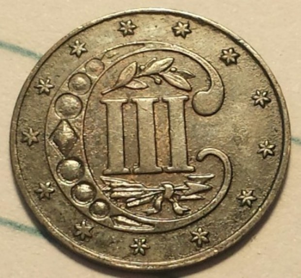 1861-Three-Cent