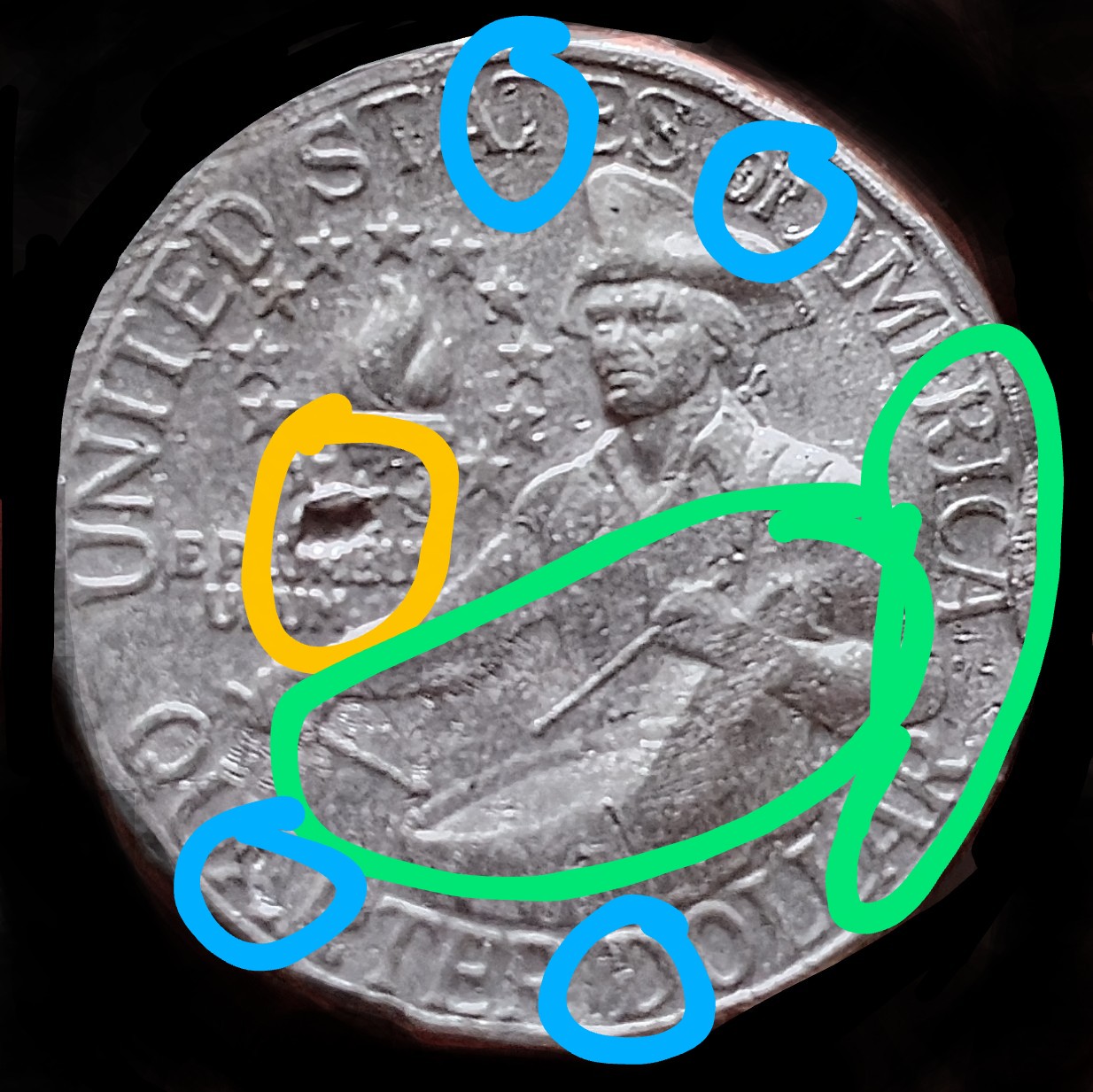 1976-D-Bicentennial-Quarter-With-Possible-Errors