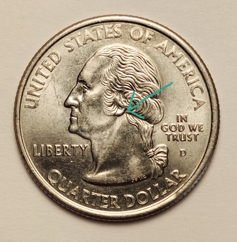 2000-D-Mass-Quarter-Possible-Extra-Hair