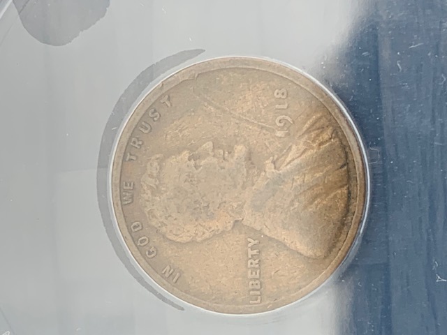 1918-Magnetic-Penny-Slabbed