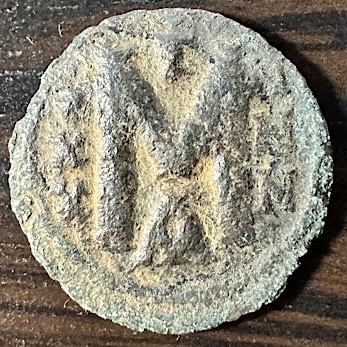 Nummis-Identification---Maybe-Ninth-Century.-Weight---4-G,-Diameter---21.9-MM