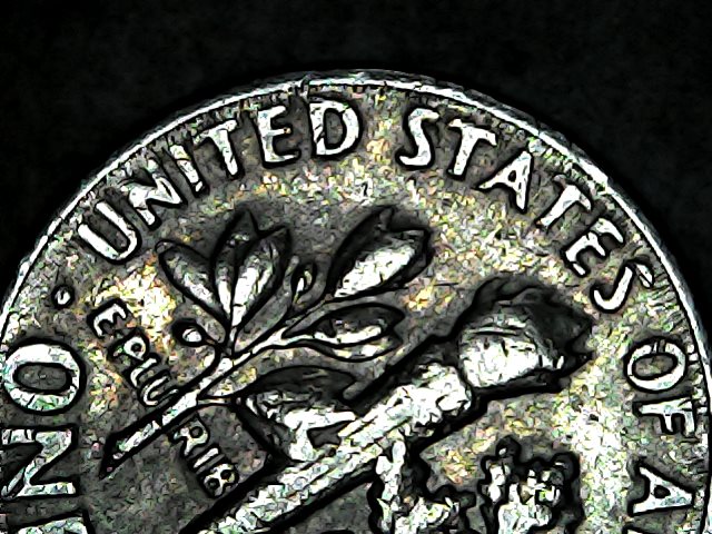 Is-My-1965-Dime-Has-DDO-&-DDR-Plus-Large-Cud-On-Obverse-But-In-Bad-Condition!