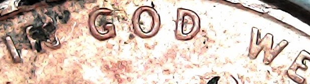 2000-Penny-With-Severe-Mint-Damage-Withddo-&md!