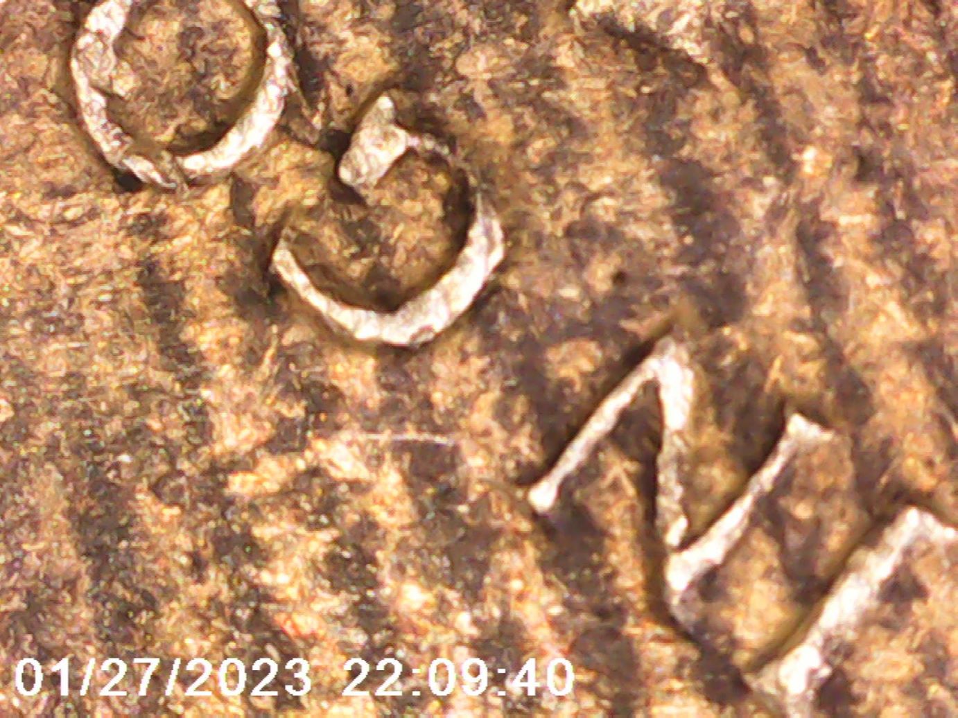 1964-Half-Dollar-With-Many-Parallel-Stripes