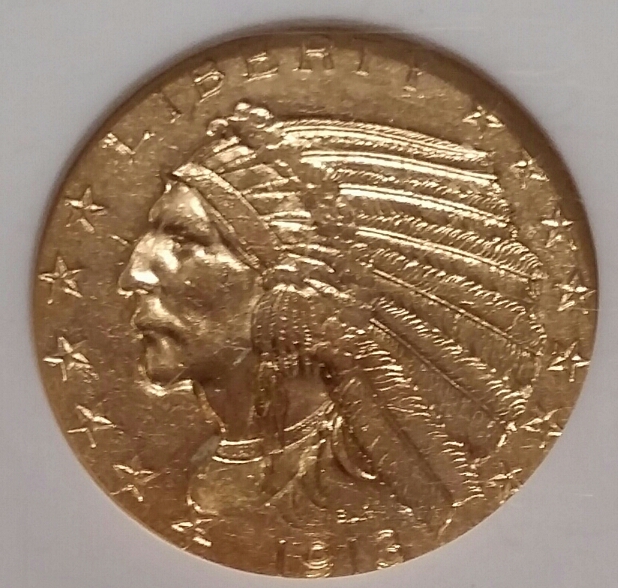 1913-$5-Indian-For-Grading