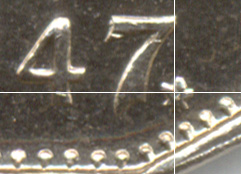 1947-Nickel-High-&-Low-Maple-Leaf