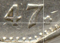 1947-Nickel-High-&-Low-Maple-Leaf