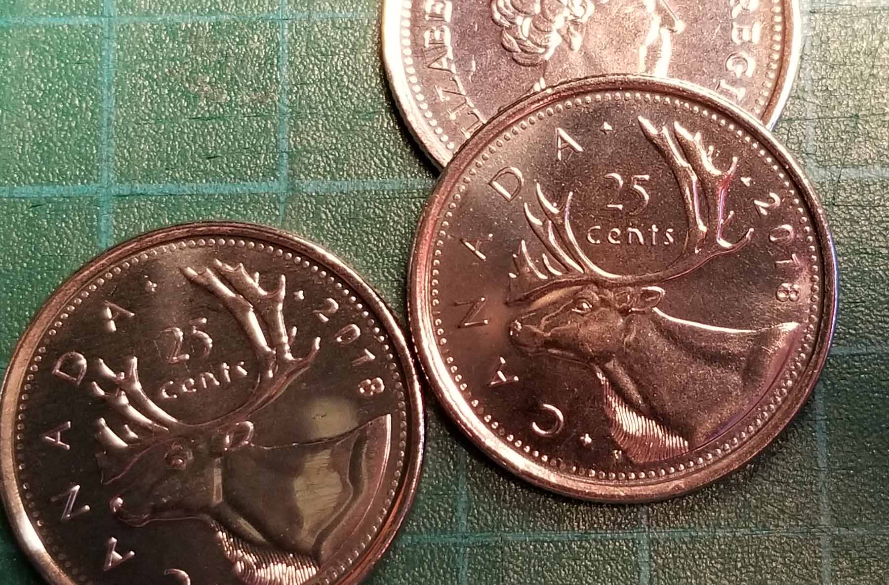 First-2018-Canadian-25-Cents