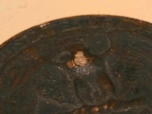 Found-This-1973-Quarter-With-Weird-Bubble-Looking-Raises-On-It