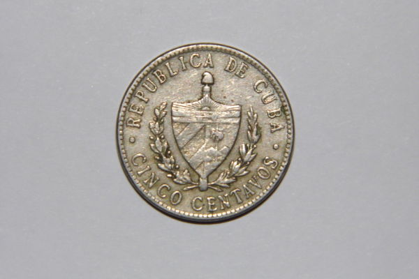 Cuba-1946-5-Centavos