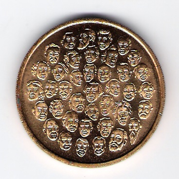 US-President-Token-Layered-In-Gold