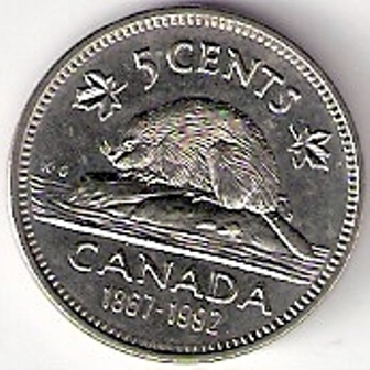 1992-5-Cent,-1867-1992,-Grading-Requested