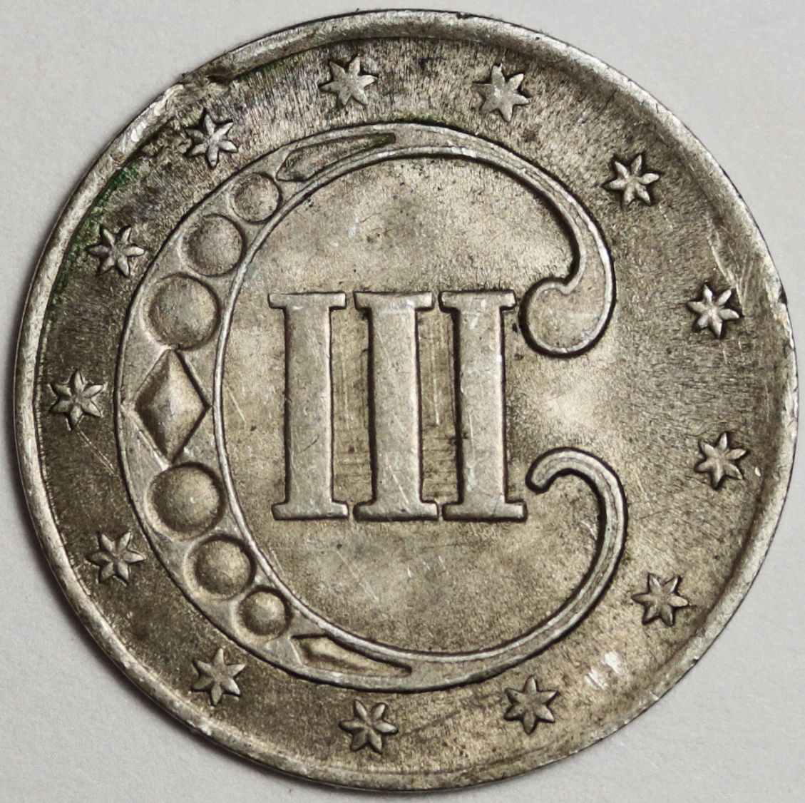 Latest-Acquisition---1852-3c-Silver
