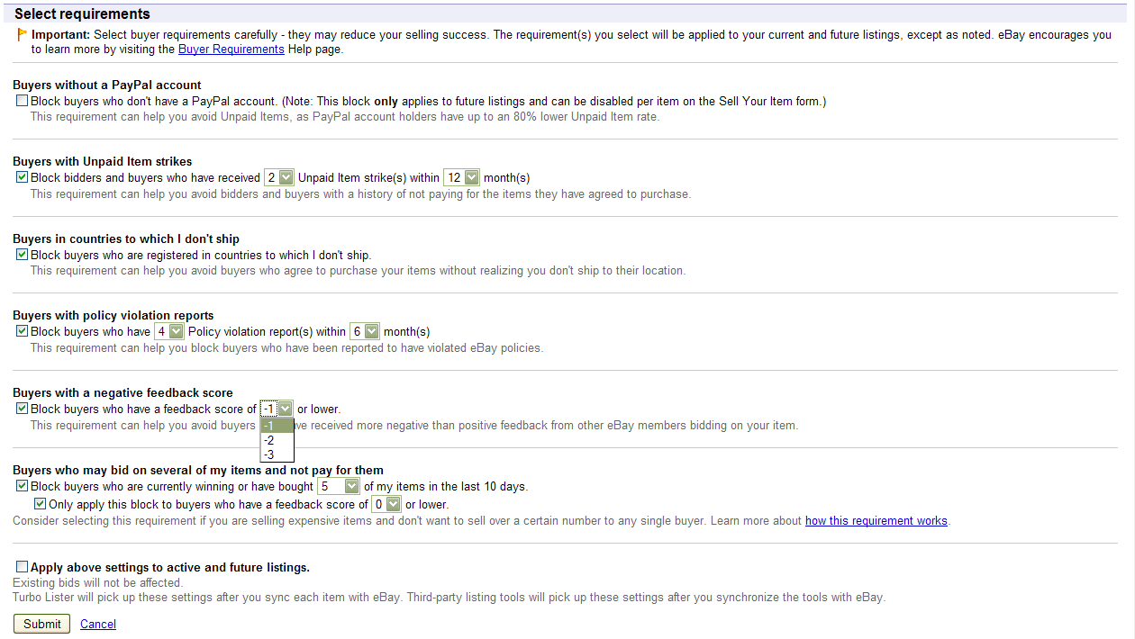 Ebay-Feedback