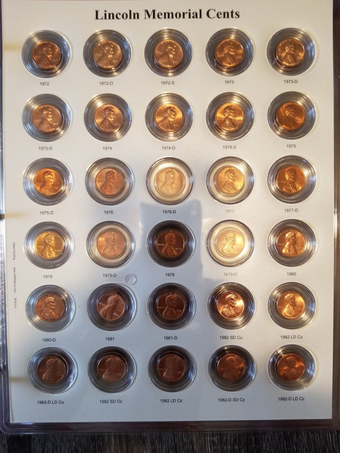 Lincoln-Memorial/Shield-Cent-Set