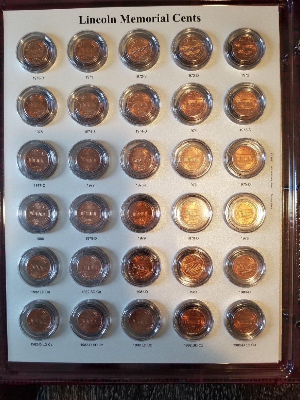 Lincoln-Memorial/Shield-Cent-Set