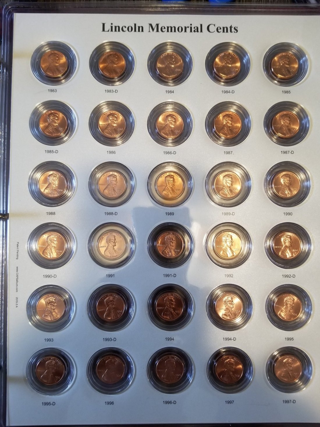 Lincoln-Memorial/Shield-Cent-Set