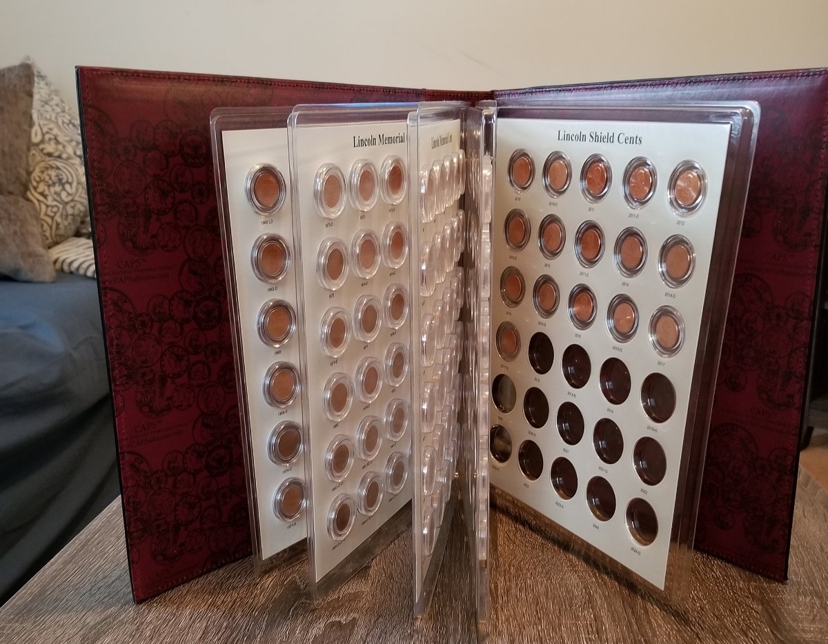 Lincoln-Memorial/Shield-Cent-Set