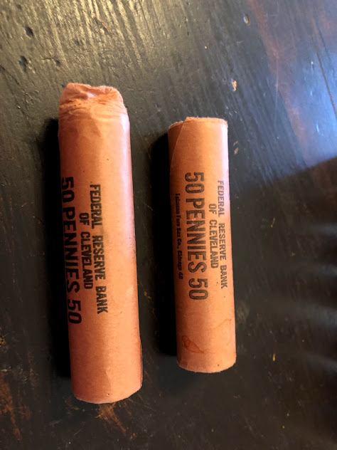 Nice-Cent-Score!-Unopened-Fed-Rolls+1959-1961