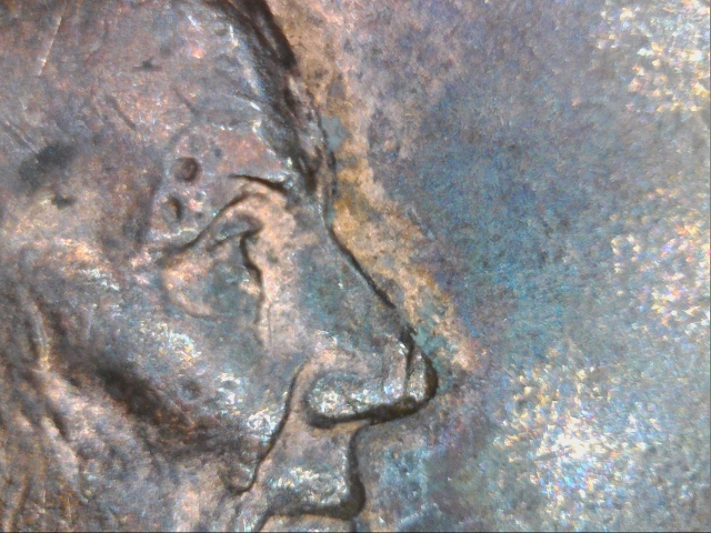 1998-D-LMC--Bump-On-Forehead-&shadow-Mage-Of-Face