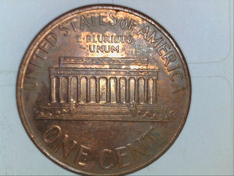 2001-D-Pennny/-Has-A-Chunk-Missing--Obverse