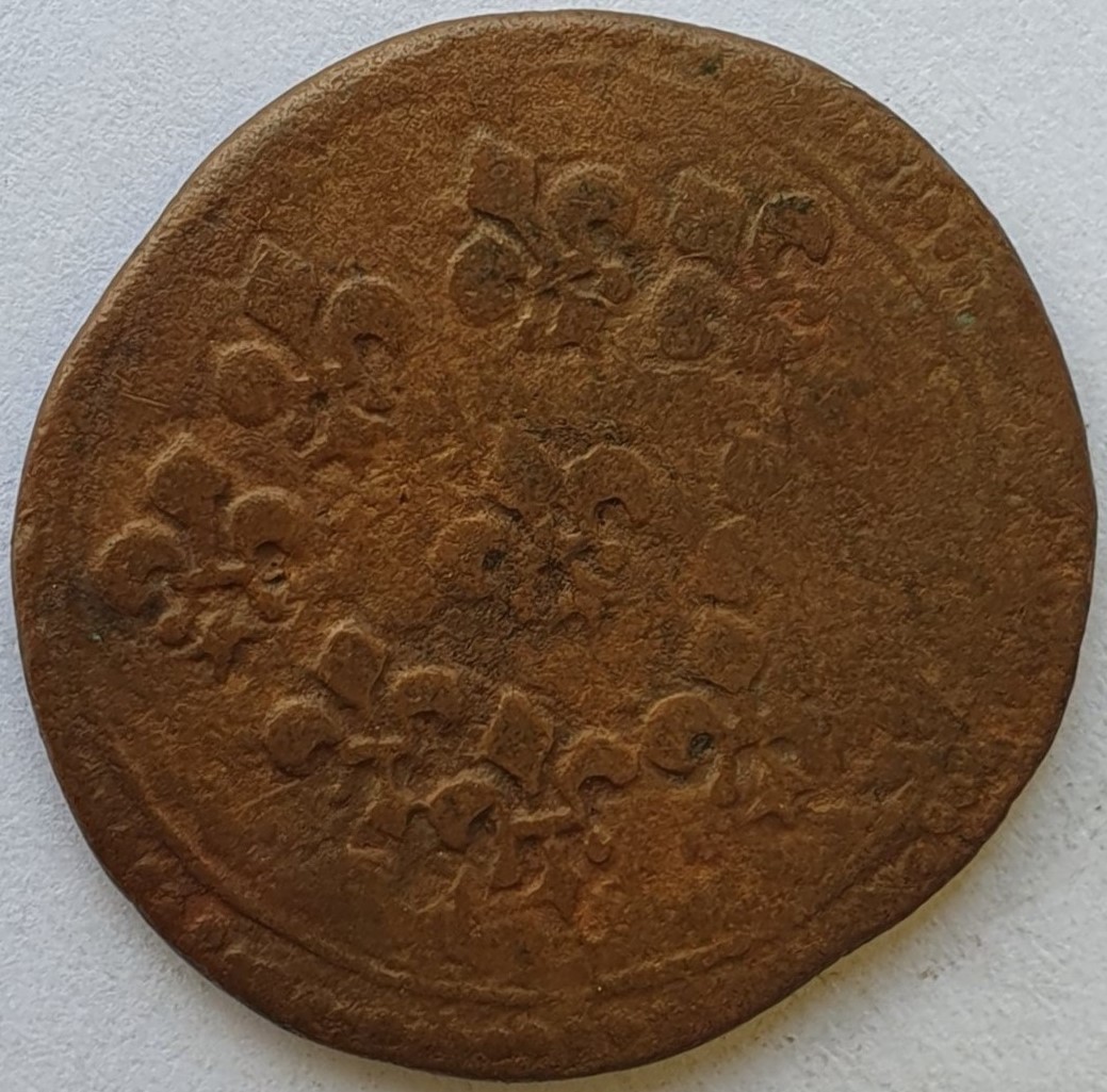 Ancient-European-Coin-Unidentified-Id:-1723-French-India,-Pondicherry-Fanon